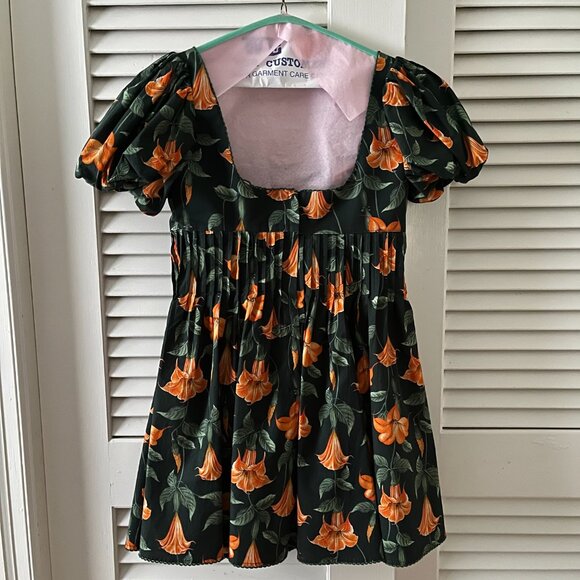 Agua by Agua Bendita Caramelo Mini Dress (Small) - Picture 7 of 8